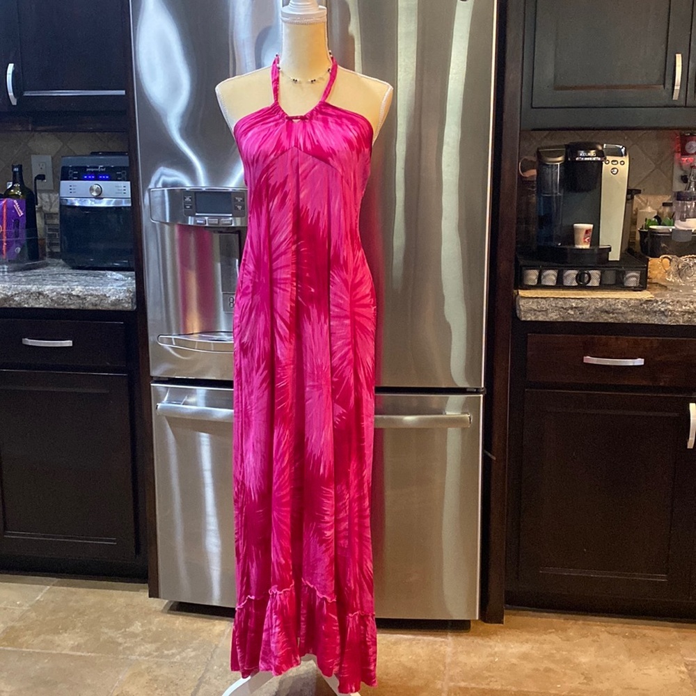 Jackie K 80’s Polynesian Hawaiian Dress size M/L​